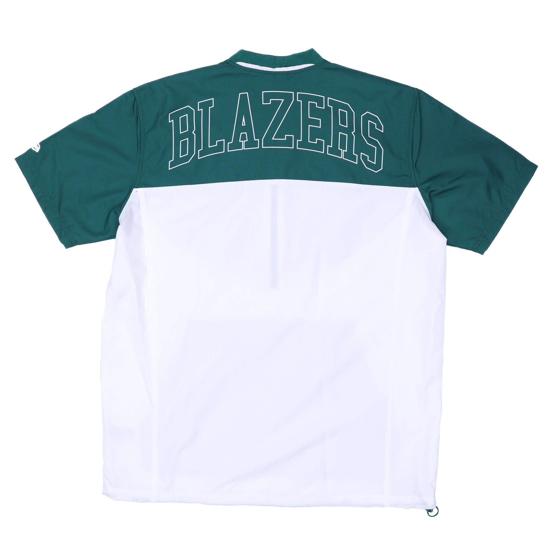 Era Golf Crest Short Sleeved Green & White Windbreaker
