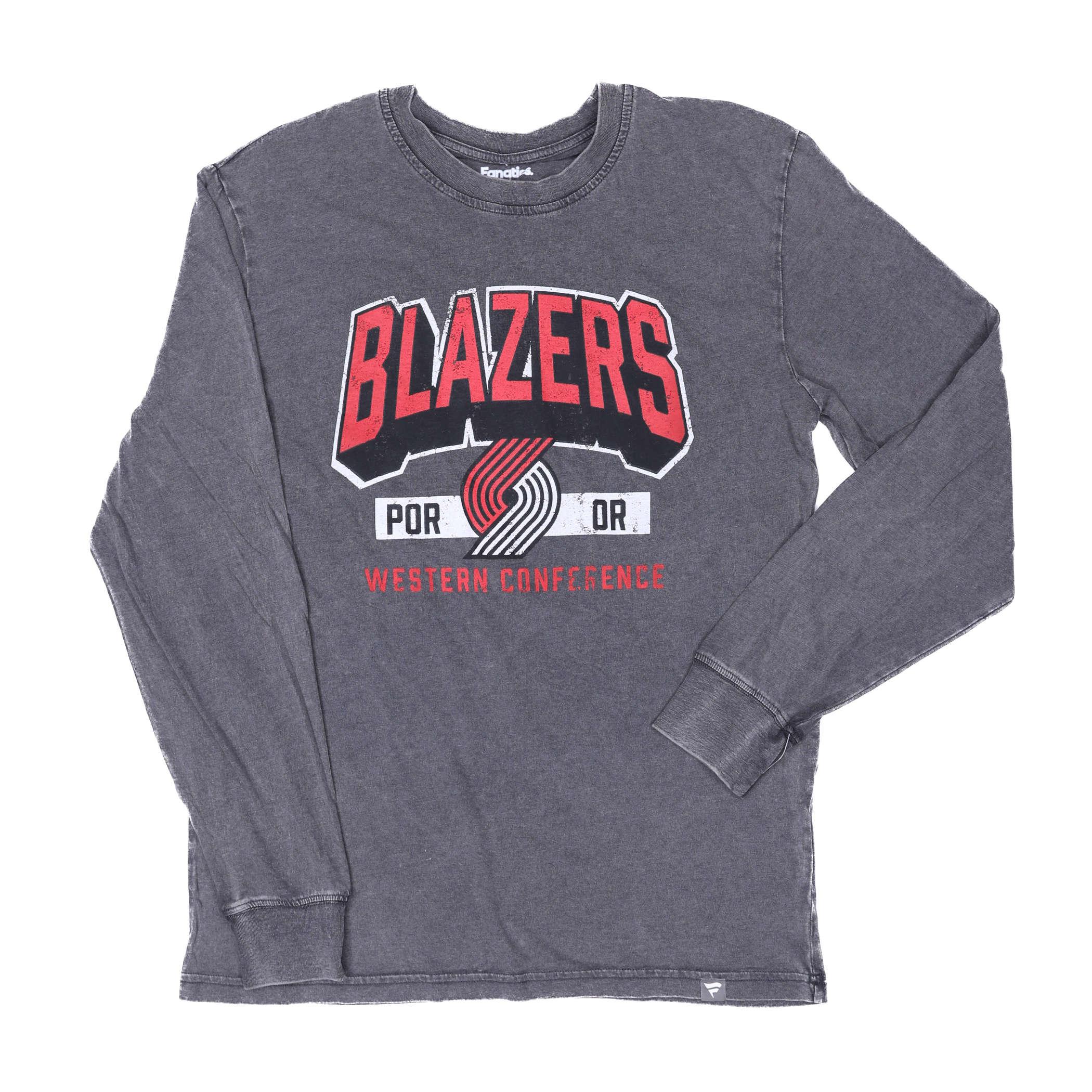 Front Court Gray Long Sleeve Tee