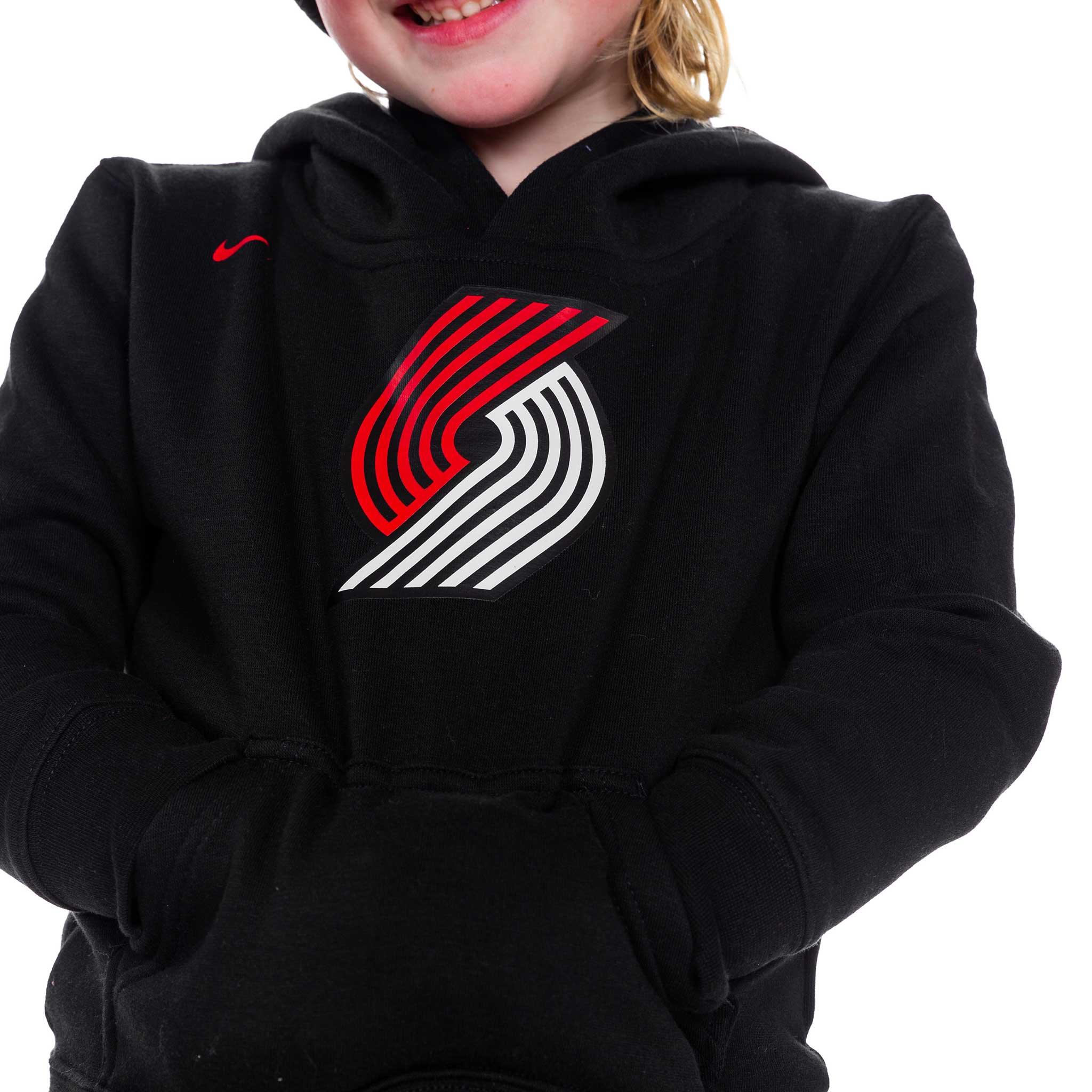 Nike Kids Pinwheel Essential Fleece Black Pullover