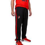 Nike Showtime Black With Red Stripe Pants