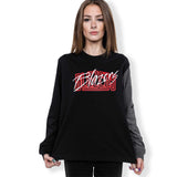 Nike Women's Long Sleeved Black T-shirt