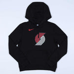 Nike Women's Pinwheel Logo Club Black Hoodie