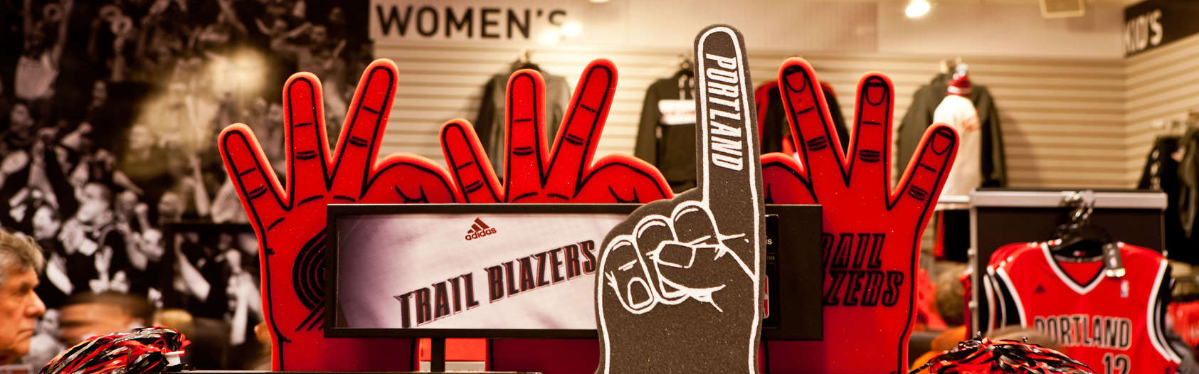 Foam fingers #1 in store