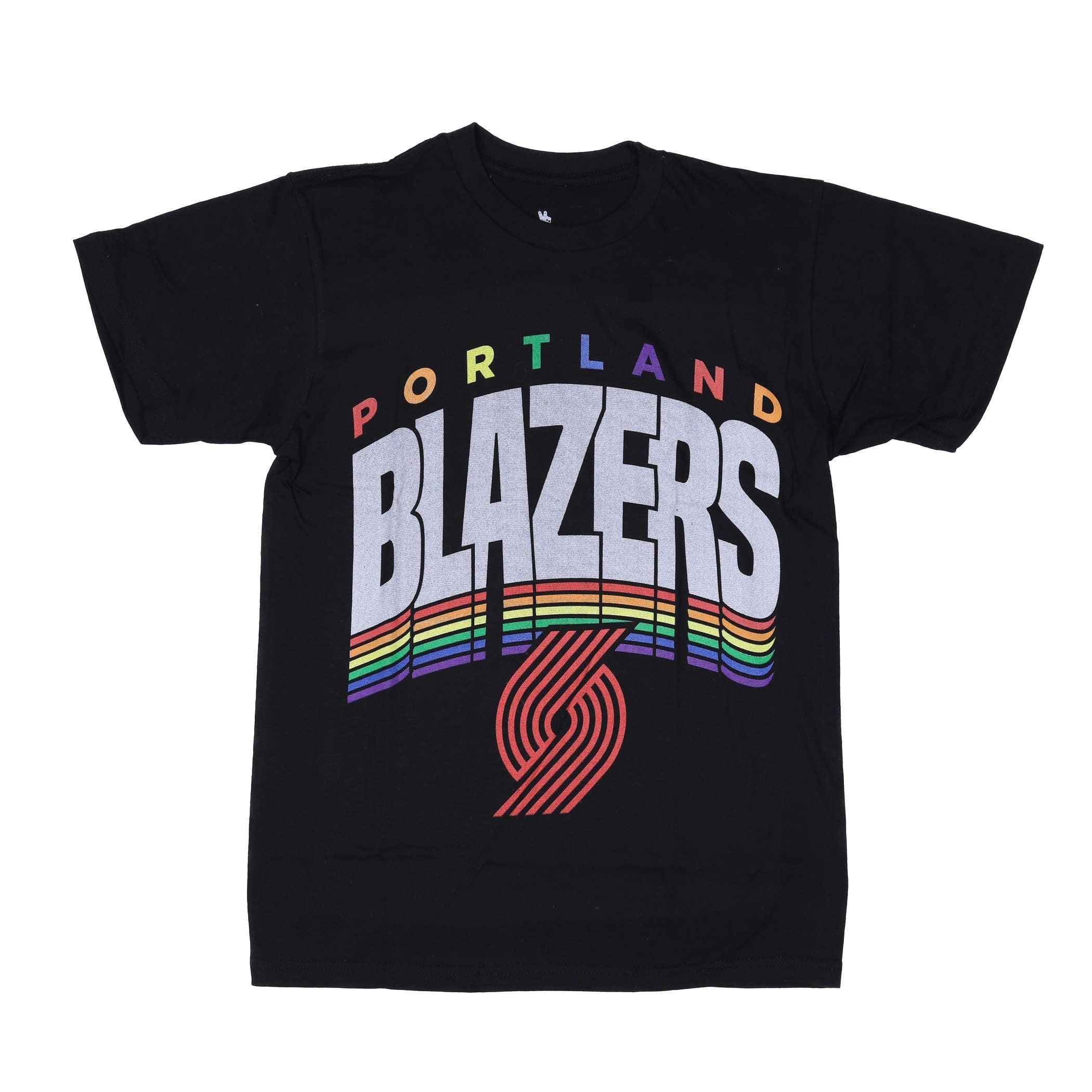 Portland Trail Blazers Junk Food Team Rainbow Blazers Tee