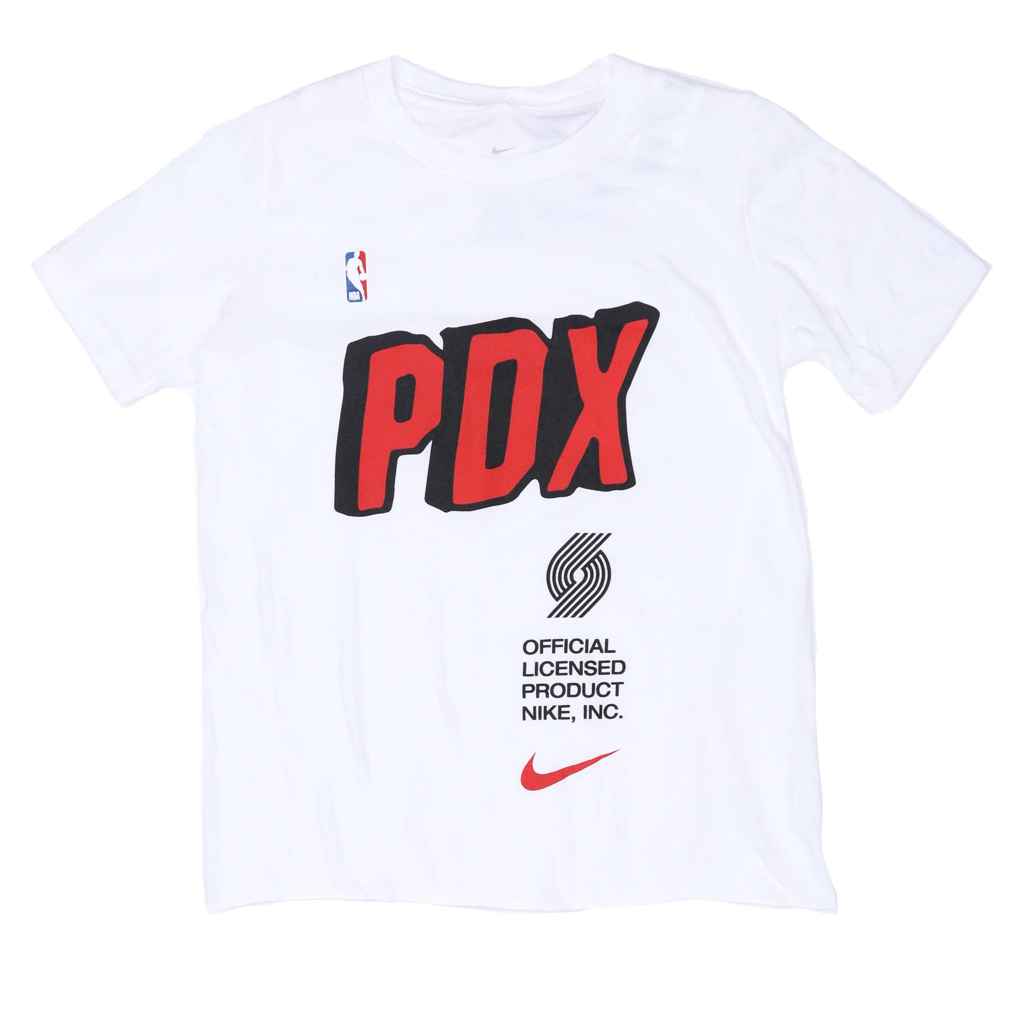 Portland Trail Blazers PDX City Edition Nike Youth Block Tee