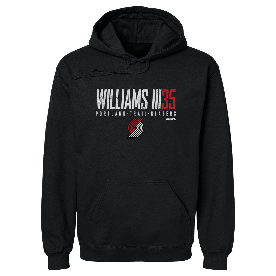 Robert Williams III Portland Trail Blazers Elite Hoodie Men's Hoodie Black